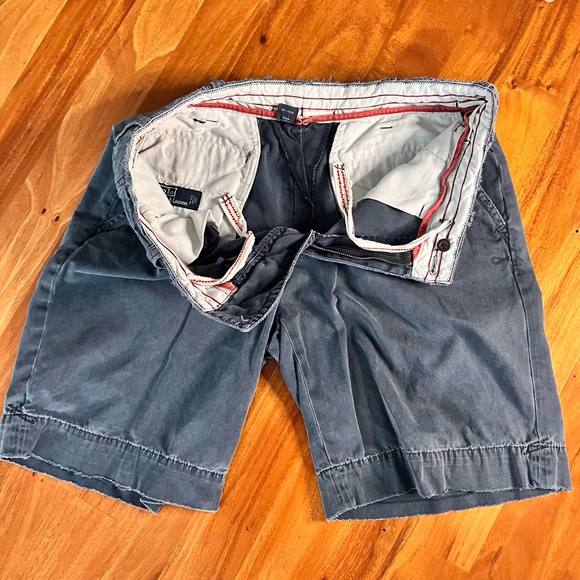 Polo Ralph Lauren Men's Flat front Shorts Size 34 Dark Blue adjustable 5 pocket - Picture 4 of 9